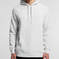 Sample image of a plain white AS Colour 5101 Supply Pull-on hoodie