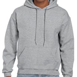 Sample image of plain Gildan 12500 Dryblend Pull-on Hoodie